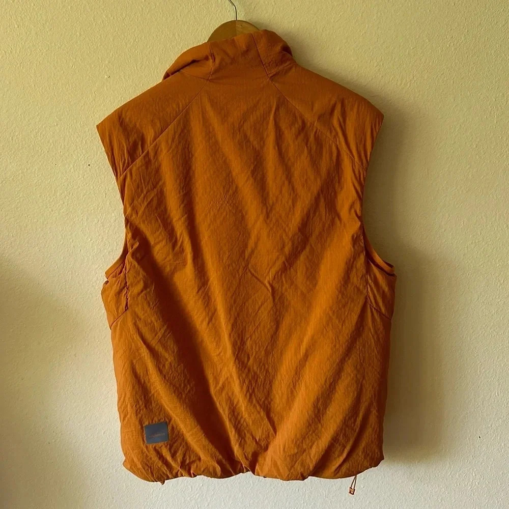 Lululemon sz L Insulated Hiking Vest Autumn Orange, great pre owned condition - Picture 11 of 16